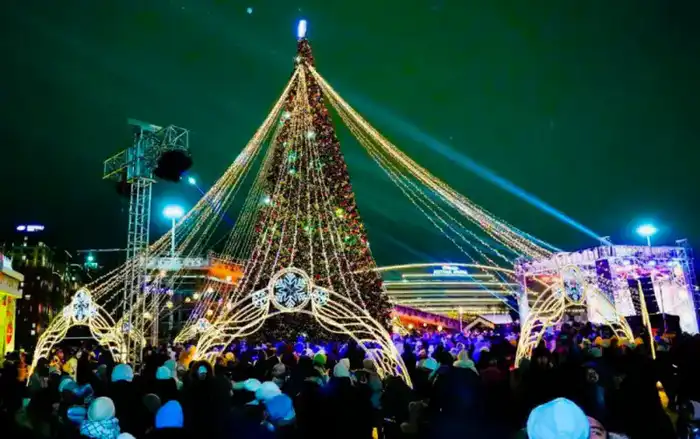 Астана зажжет новогодние ёлки 19 декабря Павлодаре