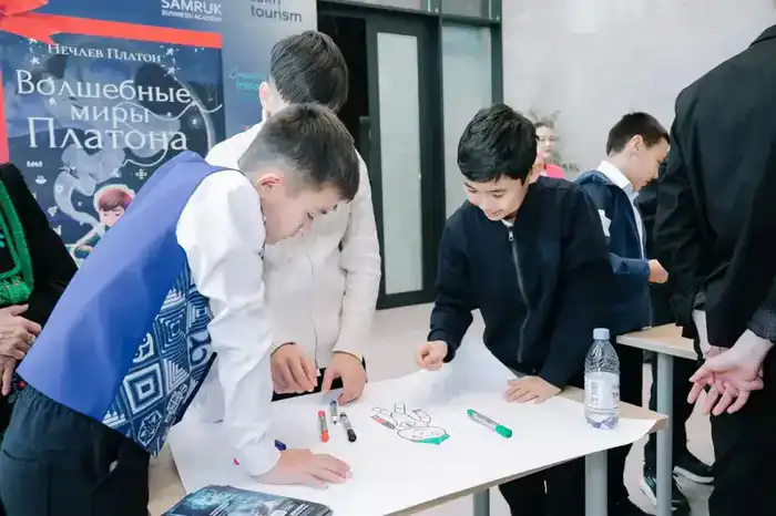 В Астане школьник презентовал серию экологических сказок (3)