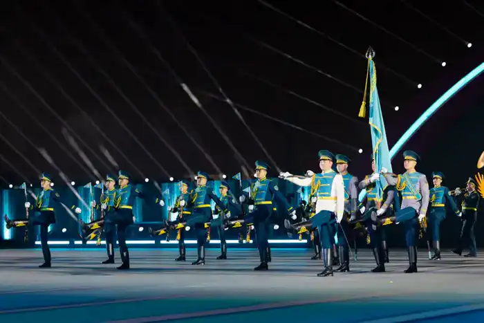 Военные музыканты Вооруженных сил Казахстана успешно выступили на І Международном фестивале военной музыки в Дохе (2)
