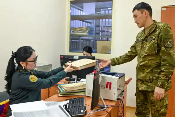 Профессиональный праздник специалистов Центрального архива Министерства обороны Павлодаре