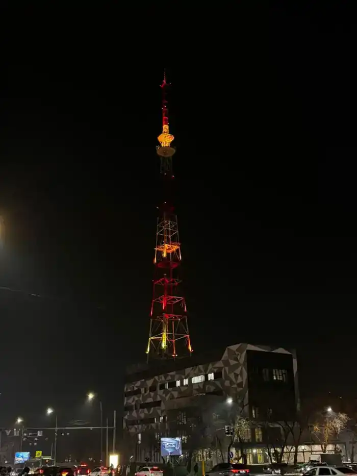 Алматинская телебашня: символ независимости и художественный акцент города Павлодаре