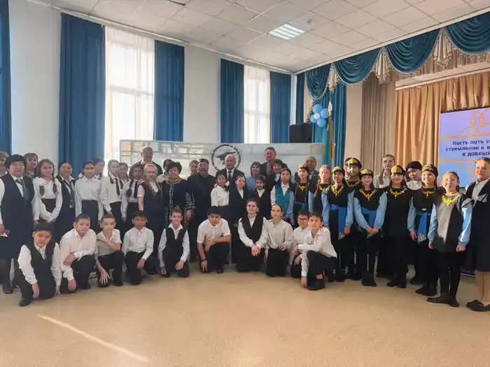 Историческое событие в Жаркаинском районе: школа им. Надежды Крупской стала гимназией № 1 (9)