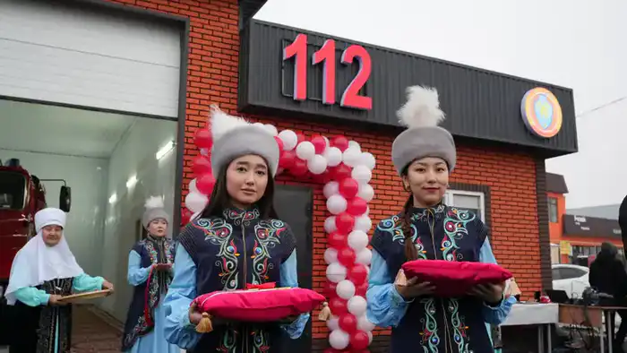 В Туймебае открыт 119-й пожарный пункт Павлодаре