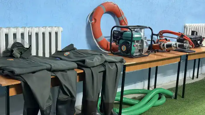 В Казахстане в сельской местности открыт 121-й добровольный пожарный пункт (5)