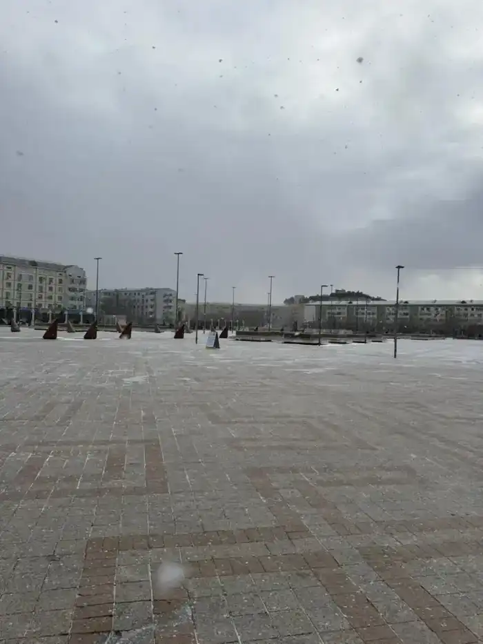 Циклон в Атырауской области 14 декабря сильный ветер метель гололёд опасные условия Павлодаре