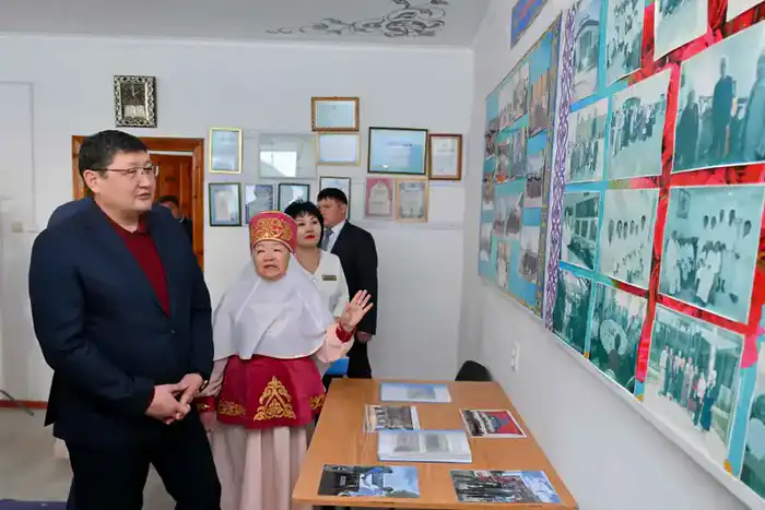 Аким области познакомился с жизнью села Шынкожа (5)