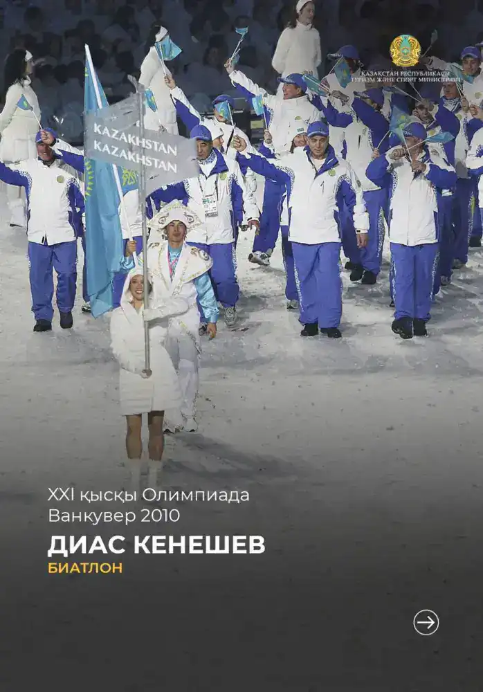 Казахские спортсмены – знаменосцы на зимних Олимпийских играх (4)