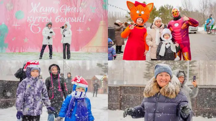 Новый год в Казахстане: от зимних морозов до летних террас Павлодаре