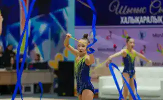 Танец грации: Усть-Каменогорск стал ареной международного турнира по художественной гимнастике «Грация Востока-2025»