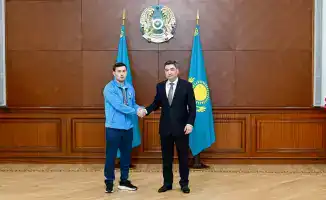 Золотые медали и орден: триумф Еркебулана!