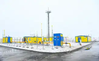 В Аральском районе запустили автоматическую газораспределительную станцию и подключили природный газ к населенному пункту Камыстыбас