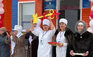 Открытие медицинского пункта в Актюбинской области для жителей села Жарык