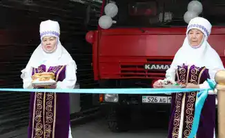 Добровольный пожарный пост в Жетісу для безопасности населения