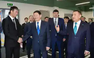 В Кокшетау открыли новый спорткомплекс Kokshe Arena, который станет центром для различных видов спорта