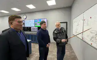 Вице-министр по чрезвычайным ситуациям спустился в недра шахты имени Костенко для проверки безопасности