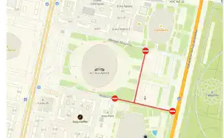 Ограничение движения у «Астана Арены» в день зажжения новогодних елок