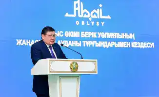 Аким области посетил жителей Кайнара