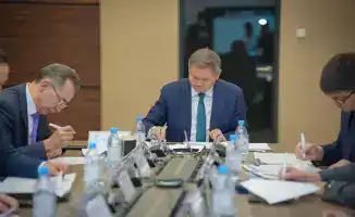 Первое заседание Попечительского совета фонда поддержки науки и образования в Казахстане