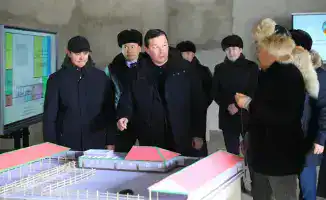 Глава региона Асхат Шахаров совершает рабочую поездку по Байганинскому району