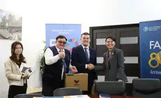 Передача оборудования ФАО Казахстану: шаг к укреплению продовольственной безопасности и устойчивому развитию сельского хозяйства