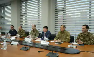 В Астане вице-министр по чрезвычайным ситуациям РК провёл встречу с Главой Офиса программ ОБСЕ