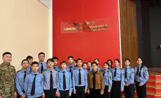 Школьники Нуры: путь к званию полицейского начинается здесь!
