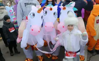 В Алматы прошёл международный семейный забег, посвящённый инклюзивности и здоровому образу жизни