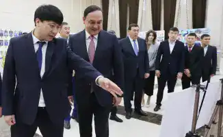 Награждение спортсменов и тренеров в Жамбылской области