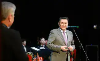 Концерт Вячеслава Ткача в Восточно-Казахстанской области посвящённый 65-летию Заслуженного артиста