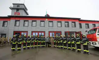 Модернизация пожарной части в Алматы завершена