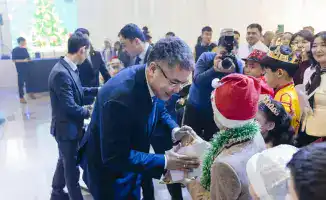 Традиционная Президентская ёлка в Атырау: праздник для будущего страны