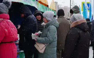 Ярмарка в Кокшетау: 200 тонн доступных продуктов