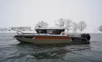 Современный спасательный катер «Voyager 850 Сabin» усиливает возможности спасателей ВКО