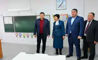 Капитальный ремонт средней школы Кызылкия в Тарлаулы: новые возможности для обучения и развития учеников