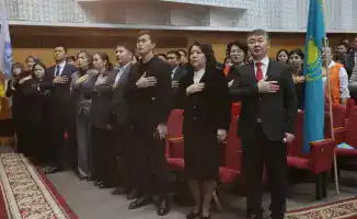 Активизация молодежи через участие в избирательном процессе в Таразе