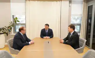 Встреча Нуралхана Кушерова с депутатами Сената и Мәжилиса по вопросам развития Туркестанской области