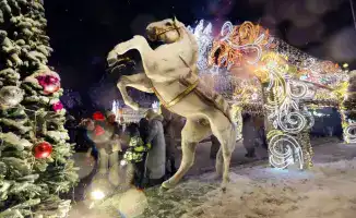 Зимняя сказка на площади Абая: два дня волшебной музыки и новогоднего настроения