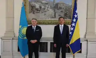Посол Казахстана вручил верительные грамоты Председателю Президиума Боснии и Герцеговины в Сараево