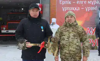 Пункт пожарного щита: в Атасу зажглась новая звезда безопасности