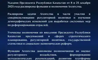 Казахстан укрепляет институции и международное сотрудничество в 2025 году