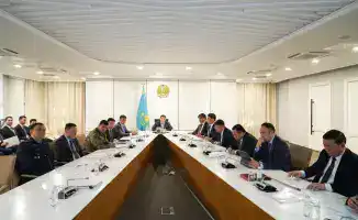 Заседание антитеррористической комиссии в Туркестане