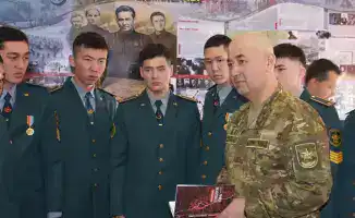 В Военном институте Сухопутных войск открыли учебный класс имени Бауыржана Момышулы