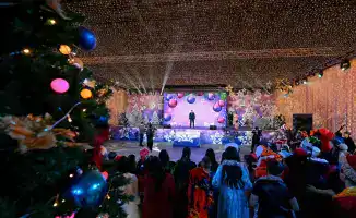 Новогодний сюрприз: елка для особенных детей в Семее