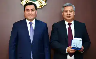 Церемония награждения к Дню энергетика в Министерстве энергетики РК