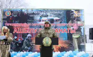 В селе Терисаккан открыт 110-й добровольный пожарный пост в стране