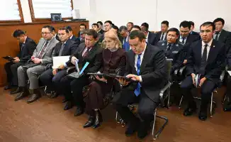 Аким Алматы Дархан Сатыбалды обсуждает международные аспекты социально-экономического развития города