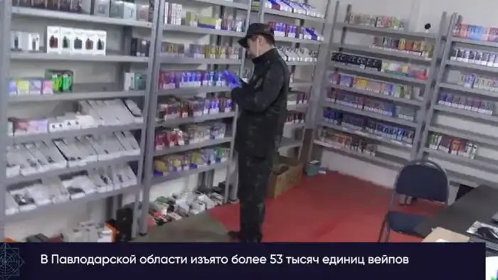 В Павлодаре разоблачена международная ОПГ по нелегальному сбыту вейпов Павлодаре