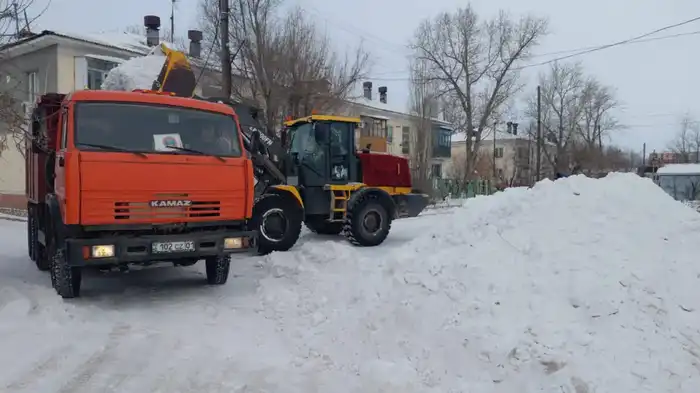 С начала зимнего сезона из Астаны вывезено около 2,8 млн кубометров снега (7)