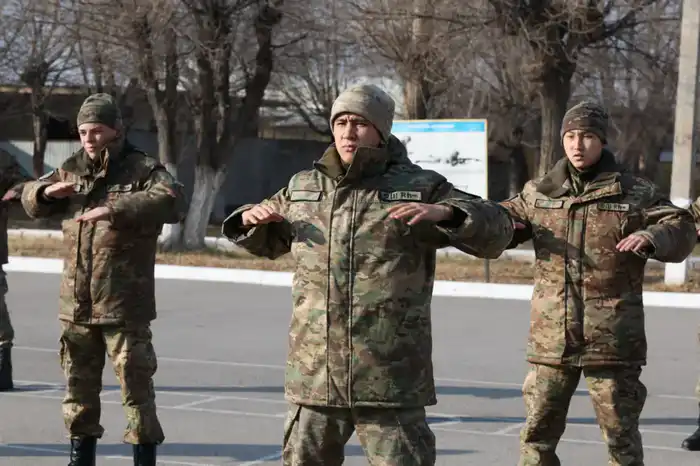 Служба в Национальной гвардии: история успеха военнослужащего, ставшего музыкантом военного оркестра Павлодаре