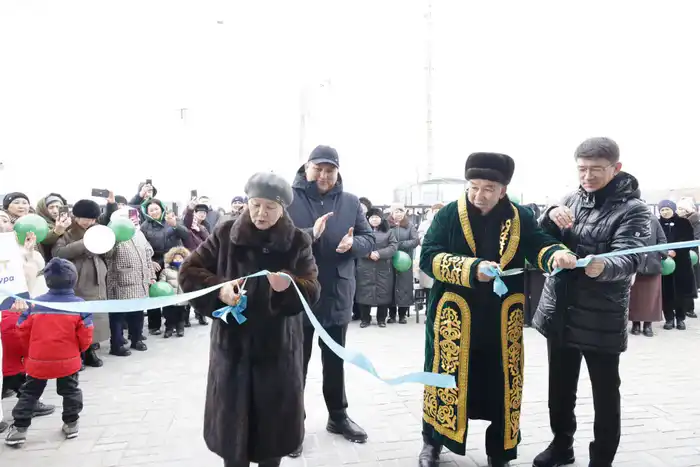 Новый дом культуры в селе Копбирлик в области Жетісу Павлодаре